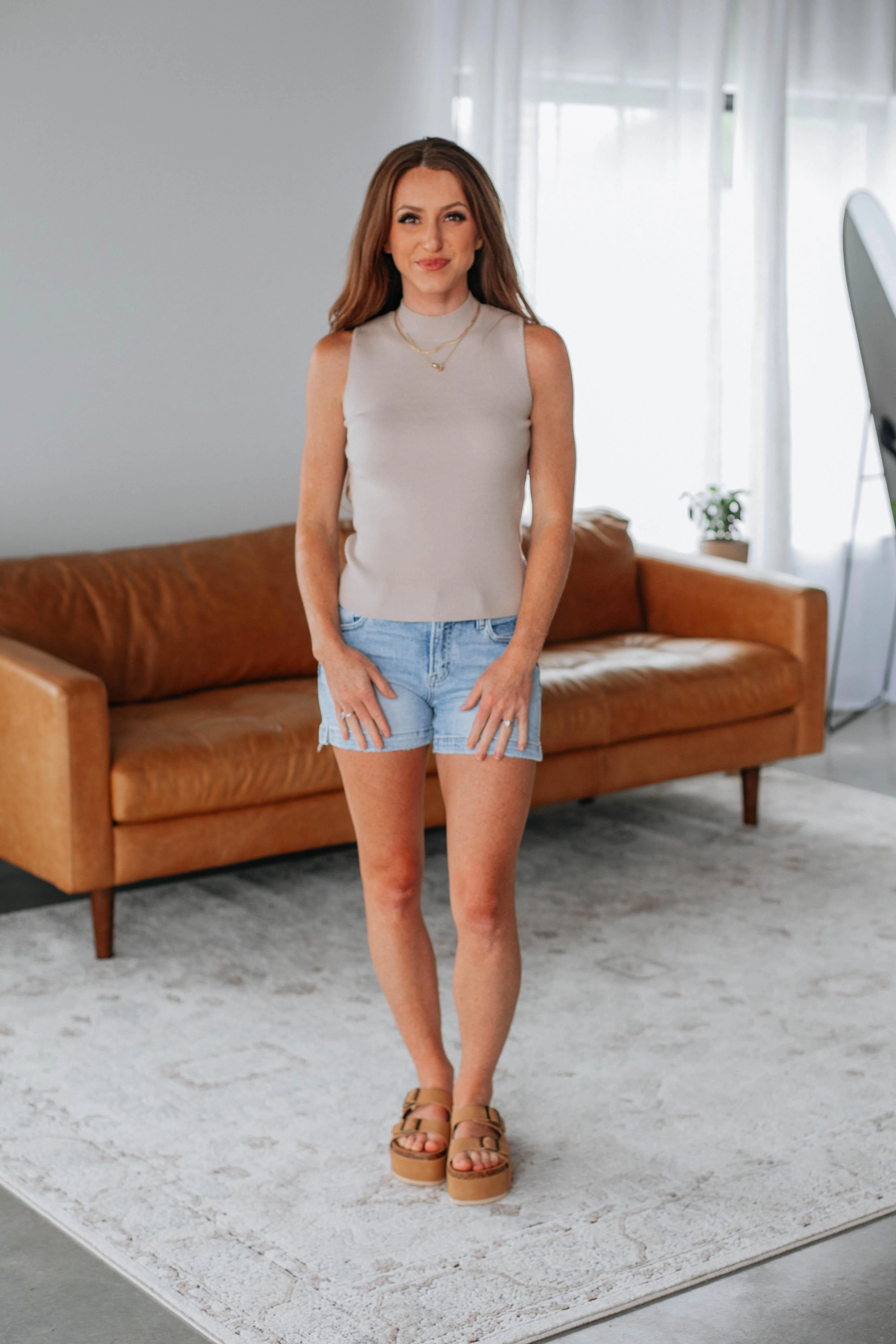 Powell Knit Tank - Natural Soft & Cozy