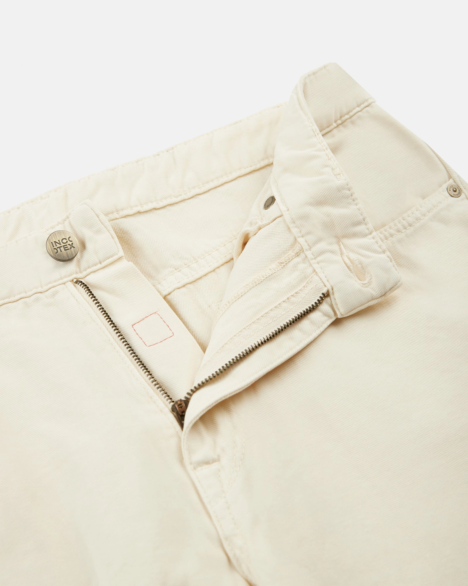 Slim-fit five-pocket trousers in cotton and cashmere WindResistantMaterial Reflective details