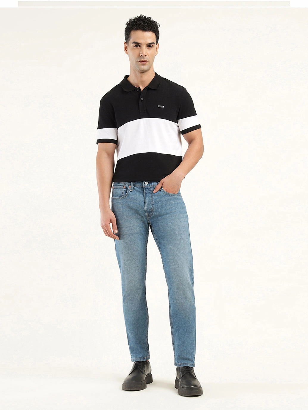 All Season Premium Quality Men's 512 Indigo Slim Tapered Fit Mid Rise Jeans