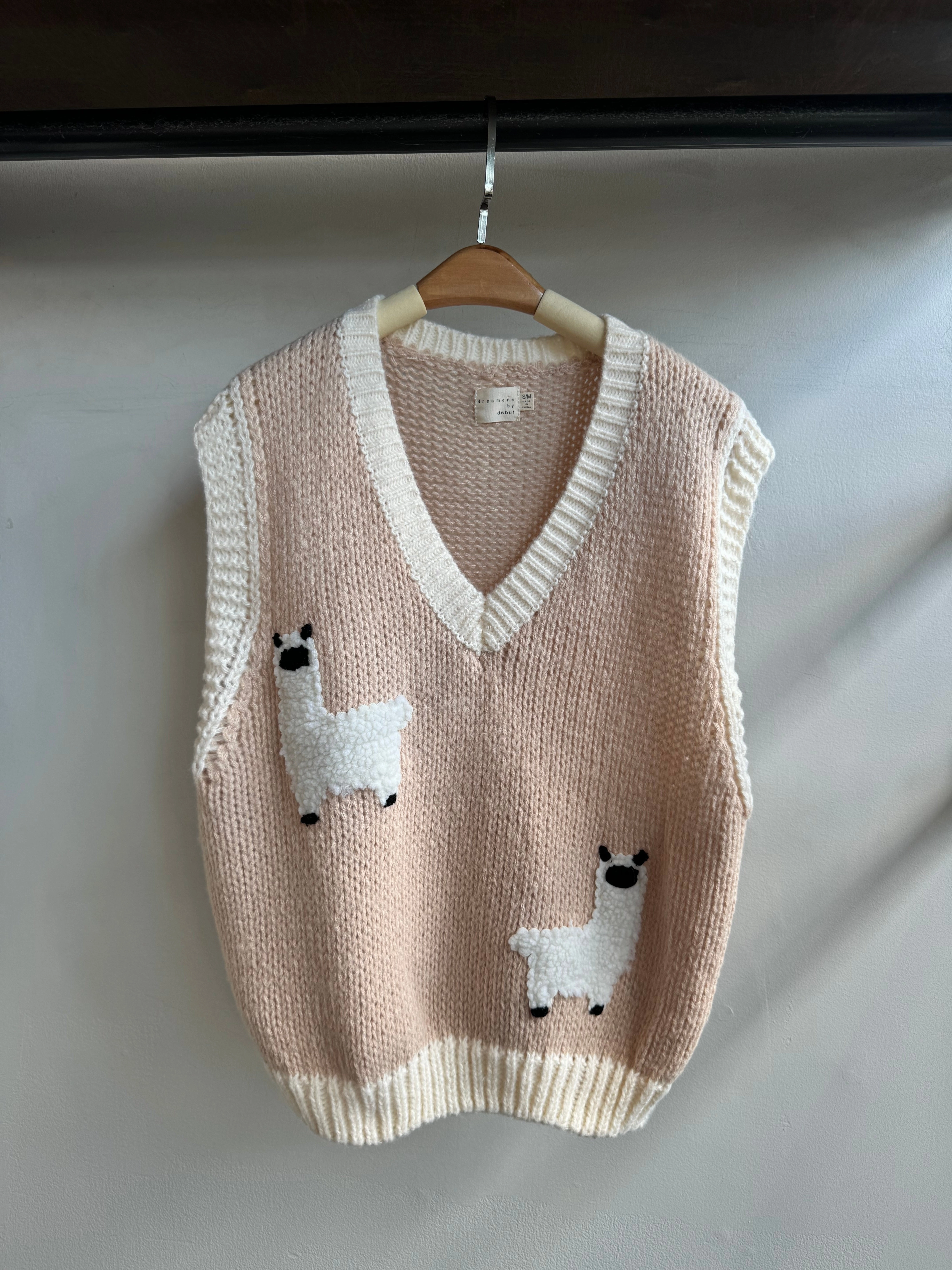 Eco Friendly Yarn Blend SHEEP Sweater Vest