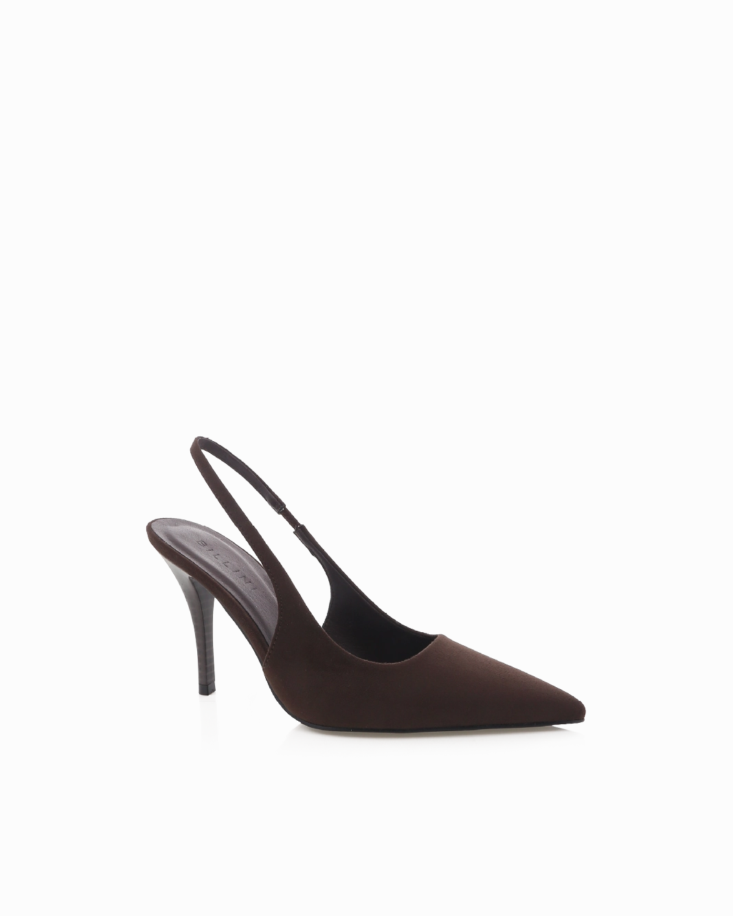 VALASCA - DARK CACAO SUEDE Contemporary Style Platform Heel