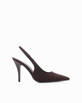 Smooth Finish Date night VALASCA - DARK CACAO SUEDE