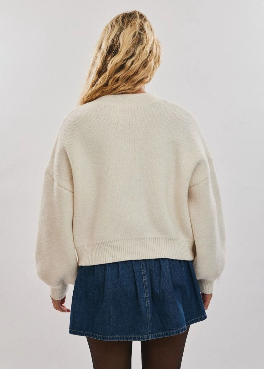 Quick Fit Stretch Shelby Cardigan - White