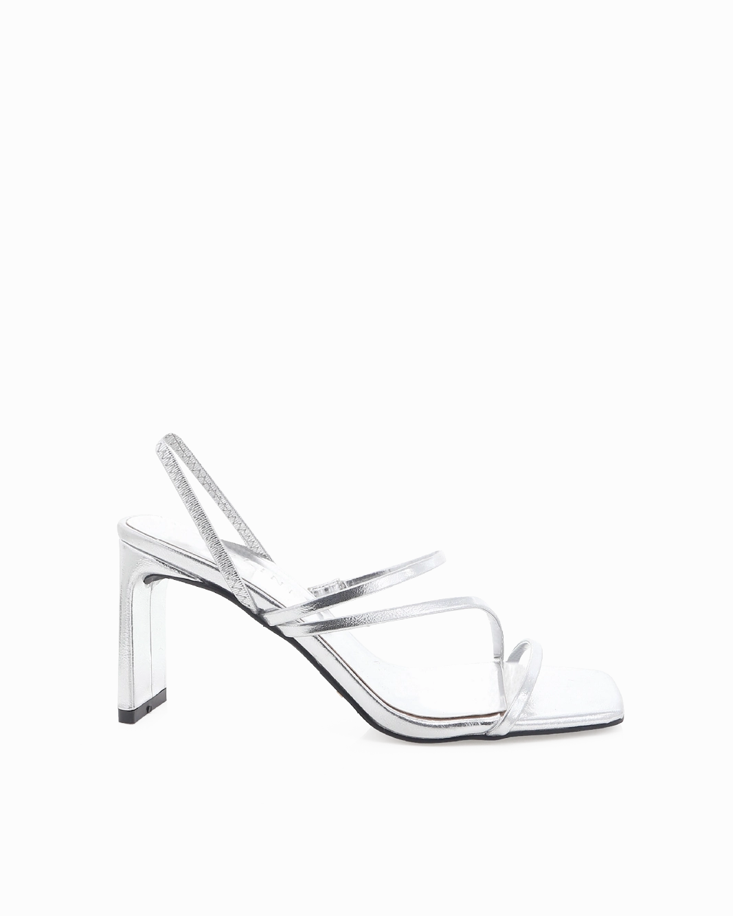 Buckle Up GENNA - SILVER METALLIC