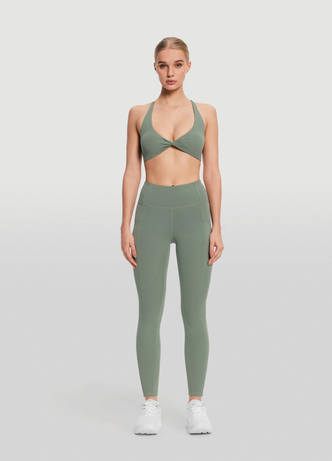 Side Pocket Leggings Outdoor Running Non See Fitness Lover Cycling Trip