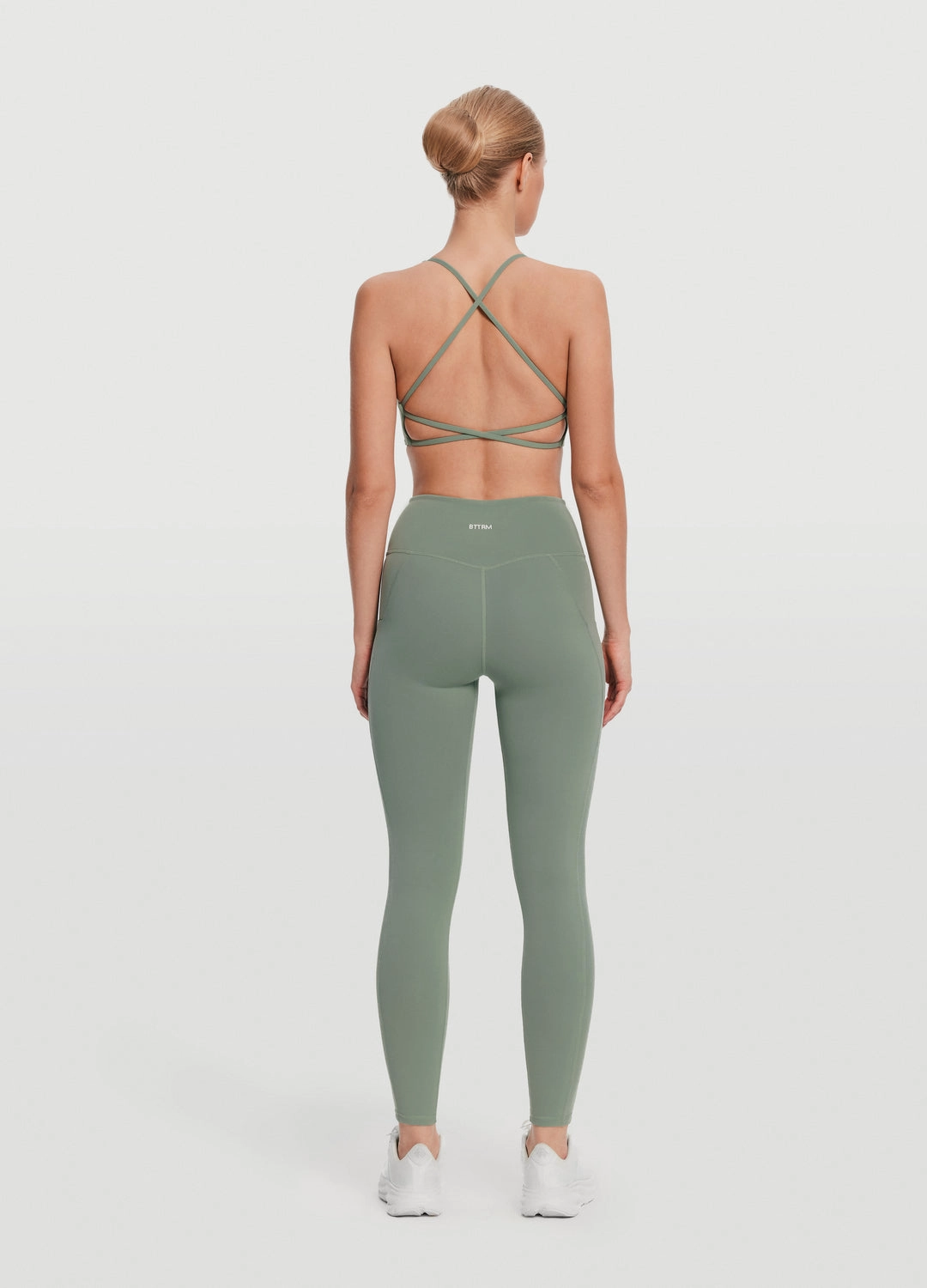 Fitness Training Shape Retain Side Pocket Leggings