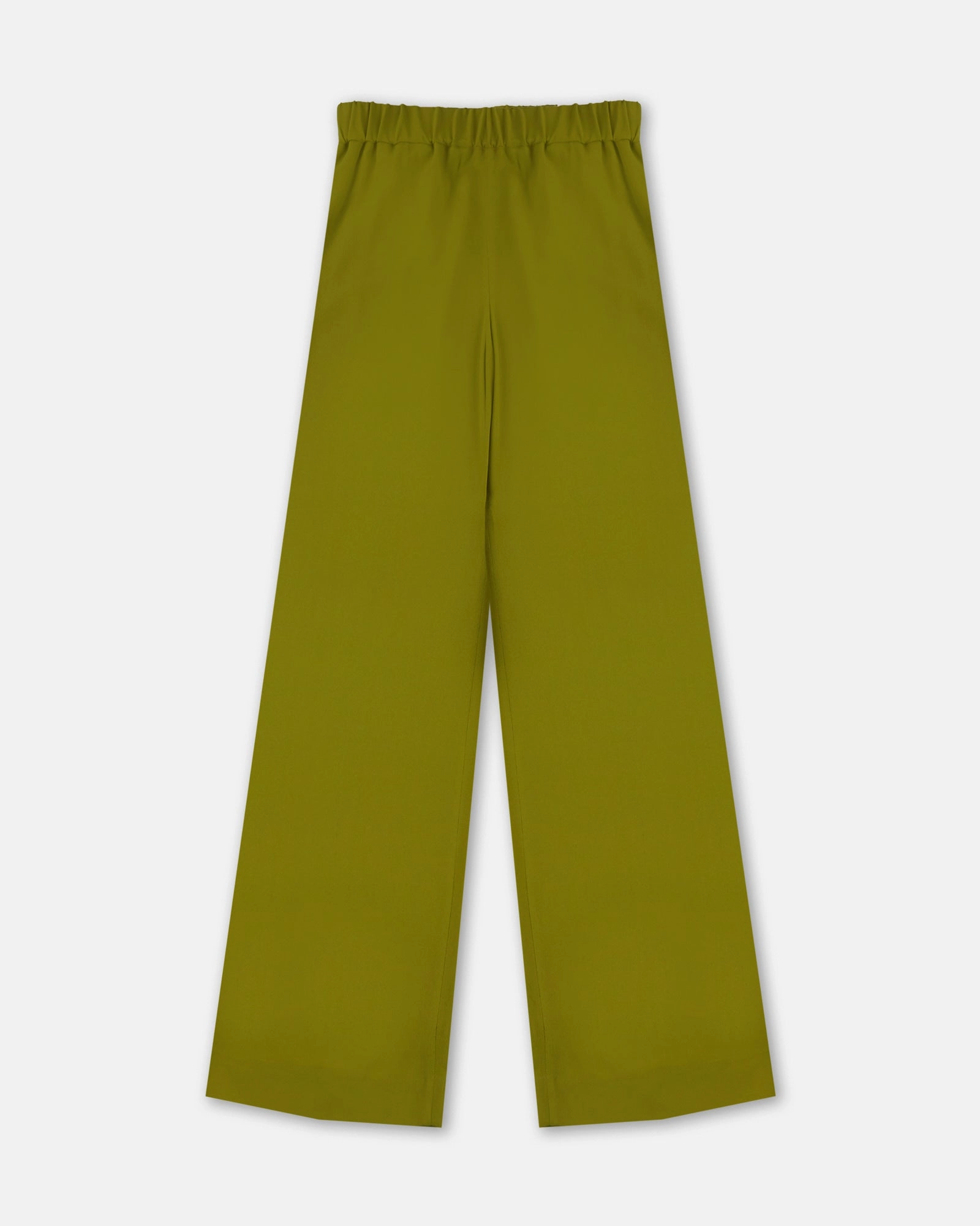 LowProfileStitching Unisex style Silk and acetate cr??pe de chine trousers