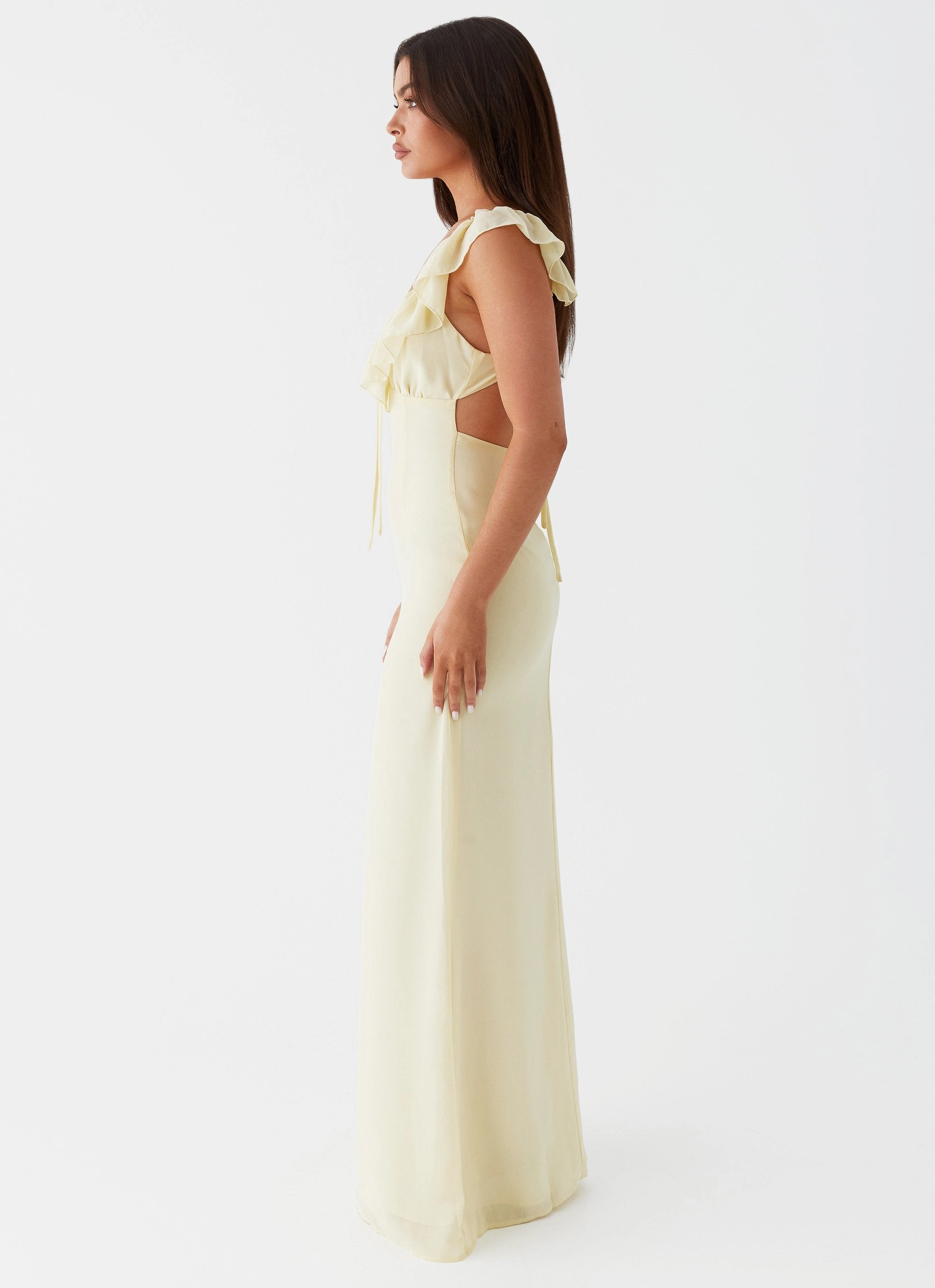 Silvie Maxi Dress - Yellow Light Touch