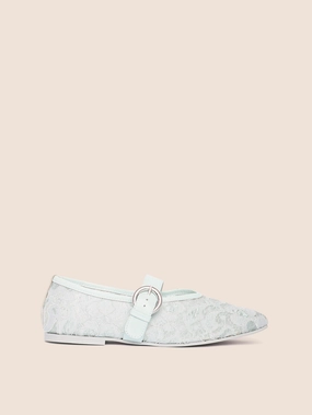 Aveiro Blue Lace Ballerina Versatile Footwear Kind Day