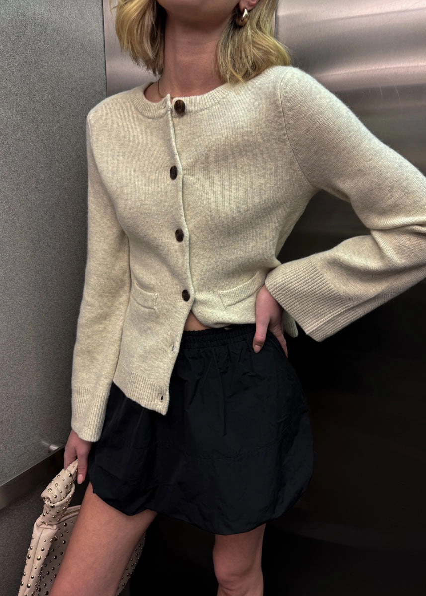 Quick Fit Wear Comfortable Fit Design The Tyler Cardigan - Oatmeal