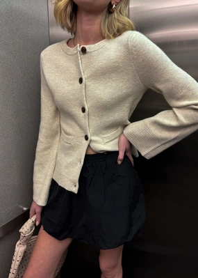 Quick Fit Wear Comfortable Fit Design The Tyler Cardigan - Oatmeal