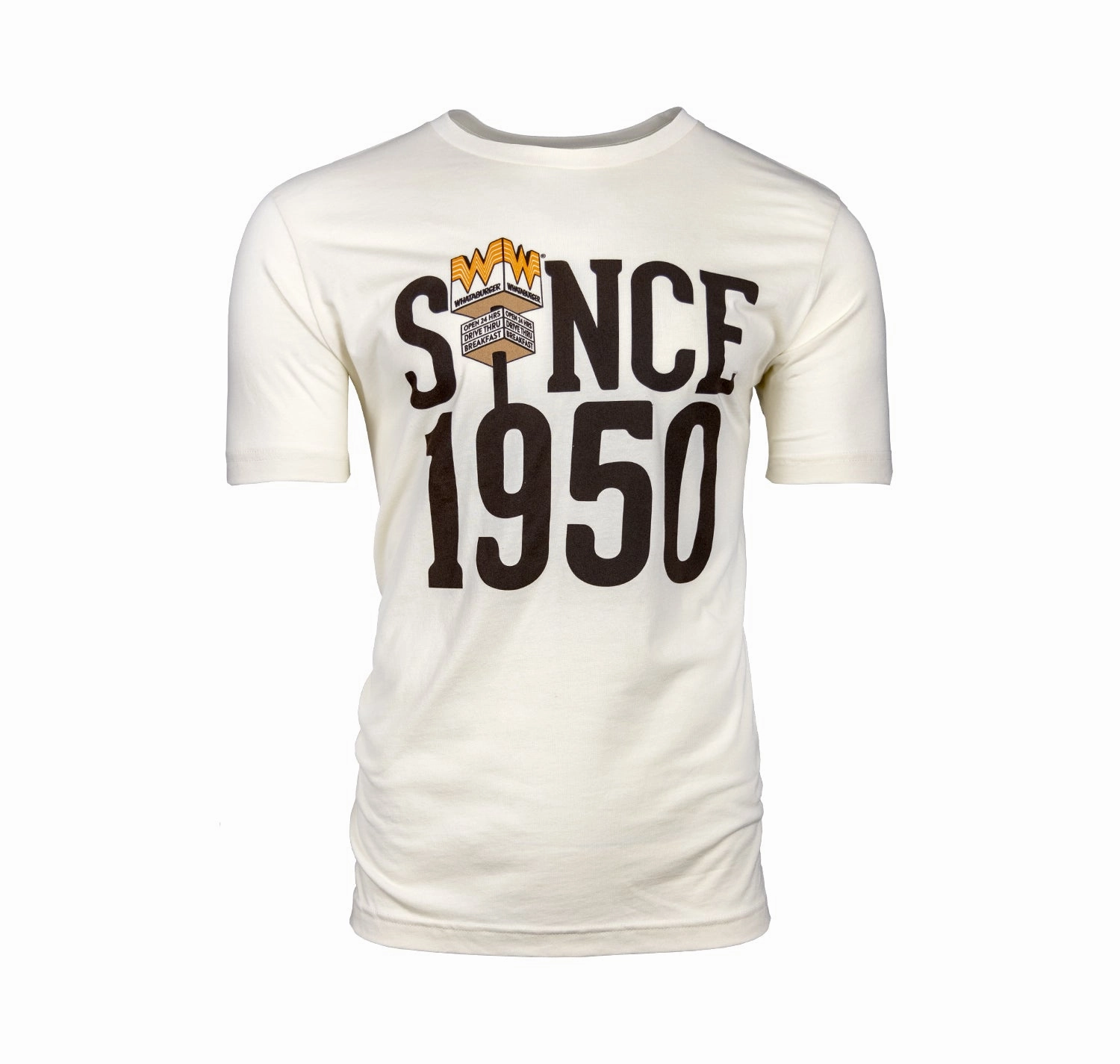 Built In Odor Control Since 1950 Cream Tee