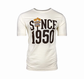 Built In Odor Control Since 1950 Cream Tee