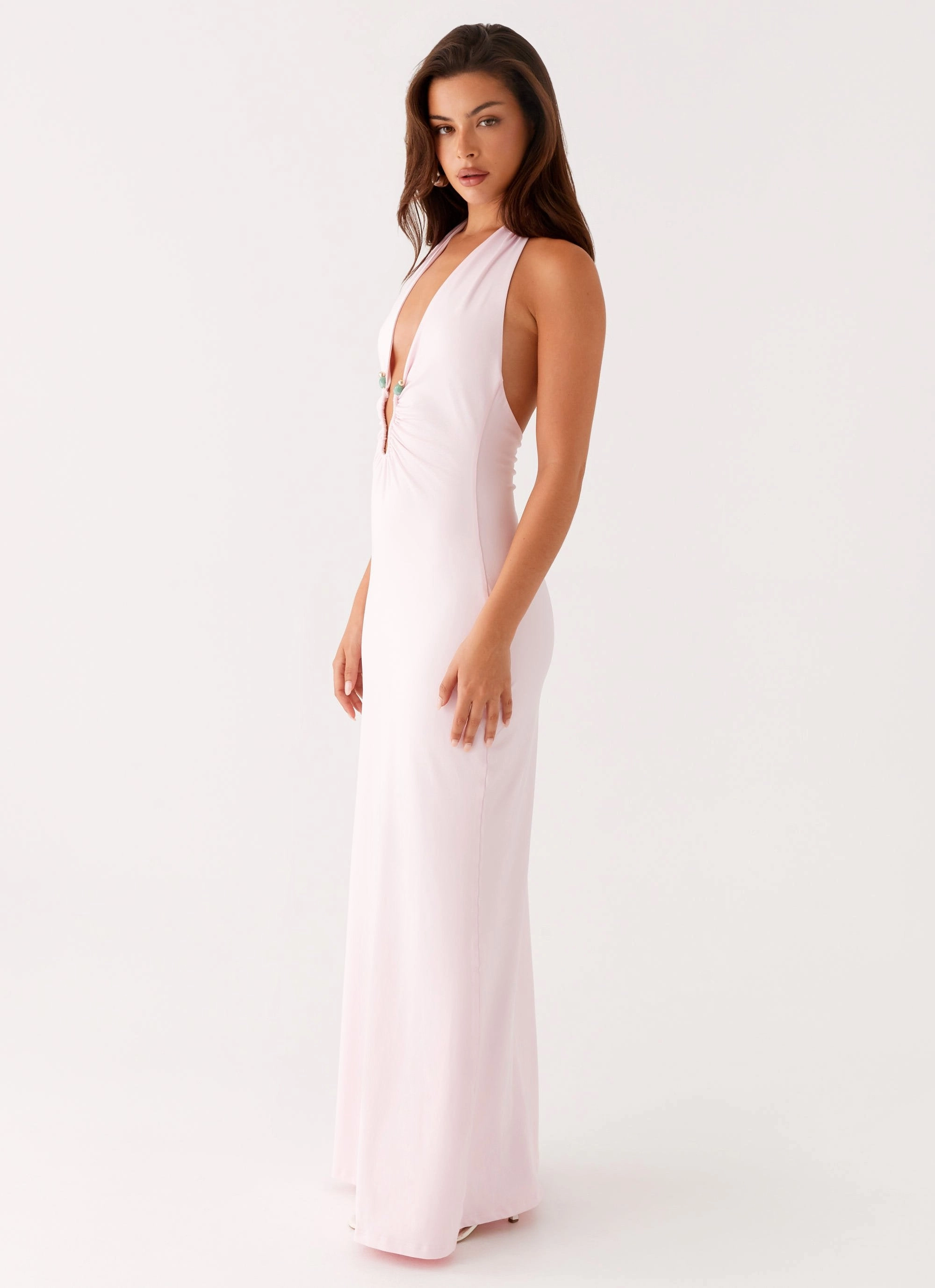 Nicola Maxi Dress - Pink Street Flex