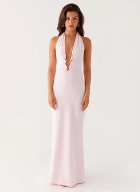 Noble Glow Formal Wear Nicola Maxi Dress - Pink
