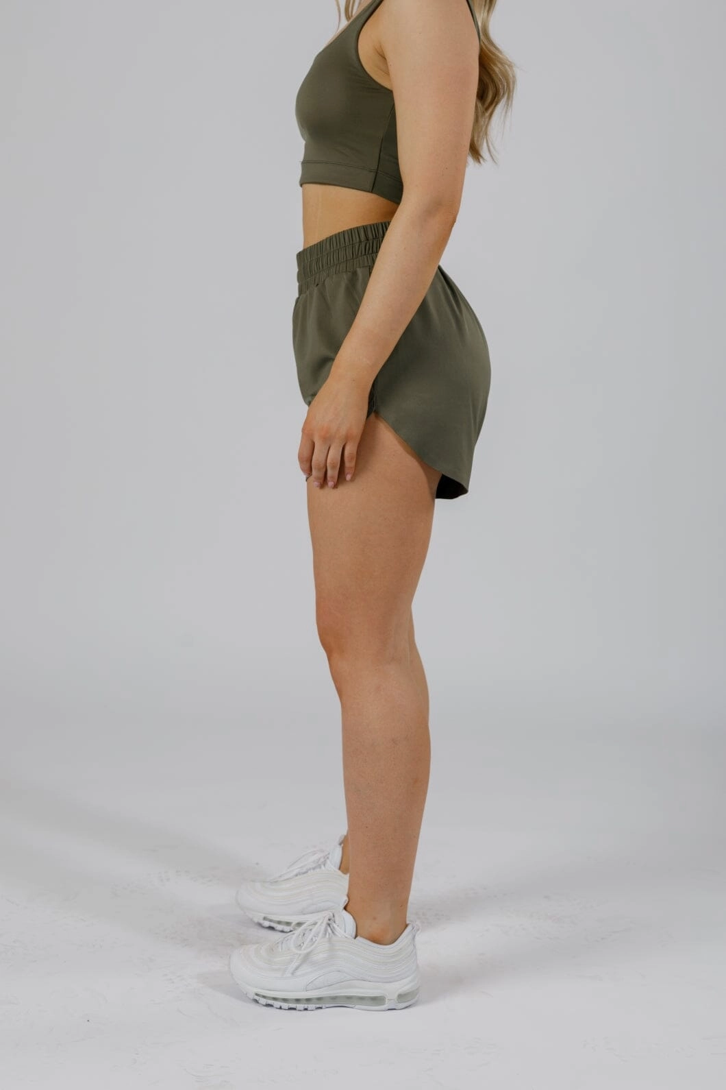 FeatherKnit? Track Short Everglades Fade Resistant Dye High Elasticity Blend