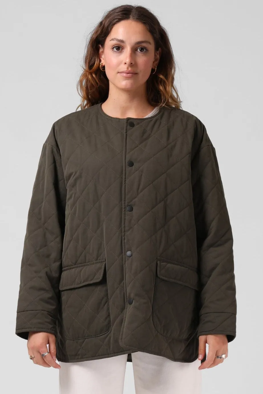 Outdoor Trip RPM Quilted Jacket Forrest