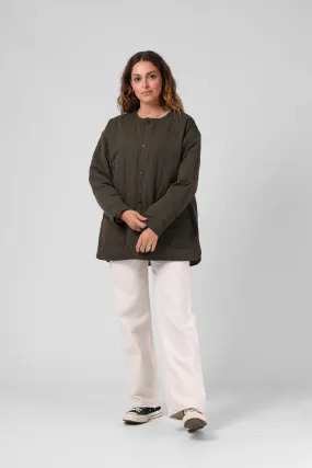 AdjustableHem RPM Quilted Jacket Forrest