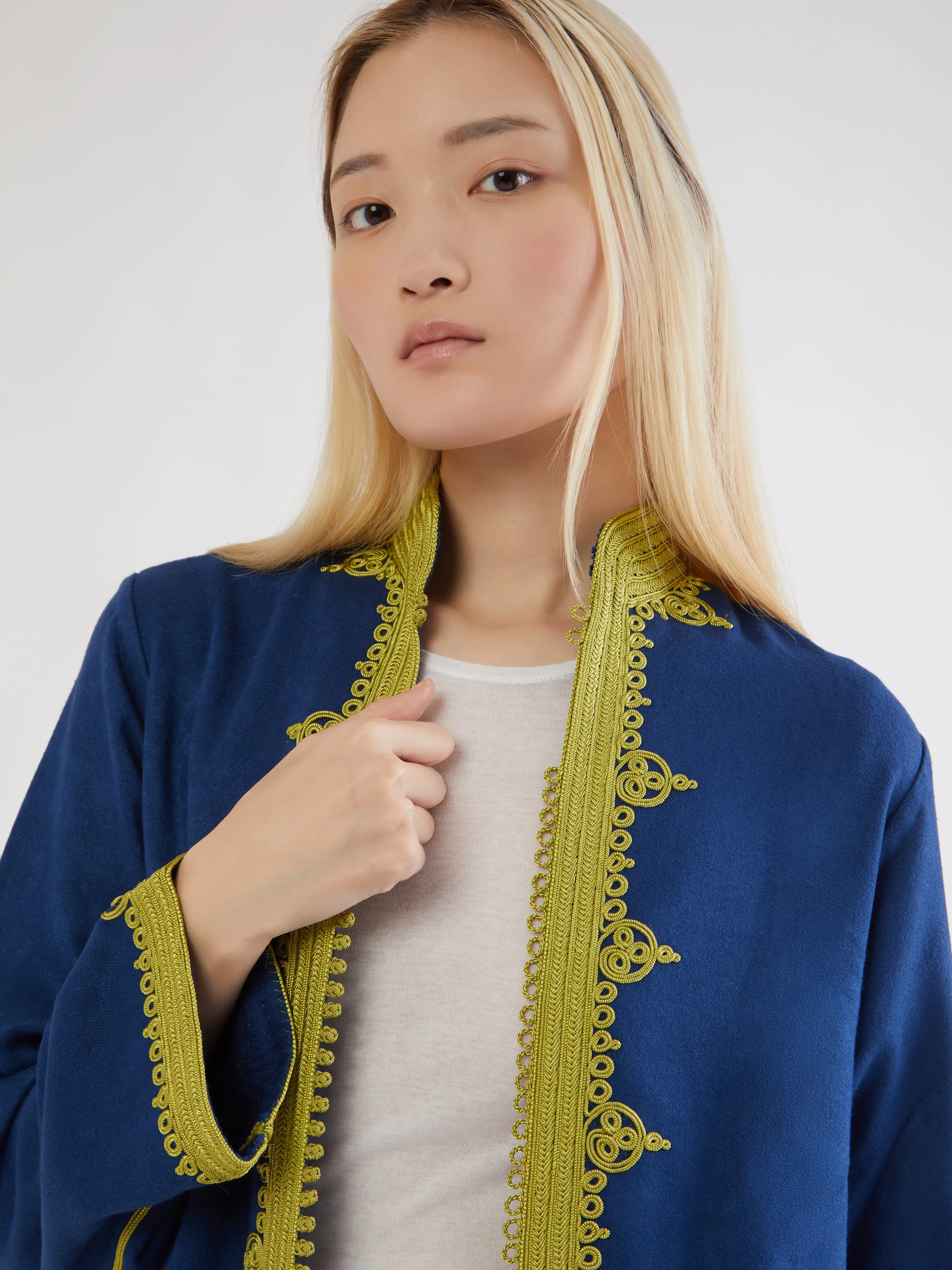 Cold Resist Moroccan cashmere coat