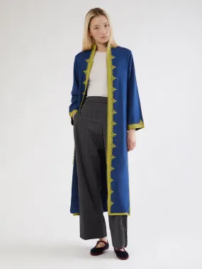 Double Buttons Moroccan cashmere coat