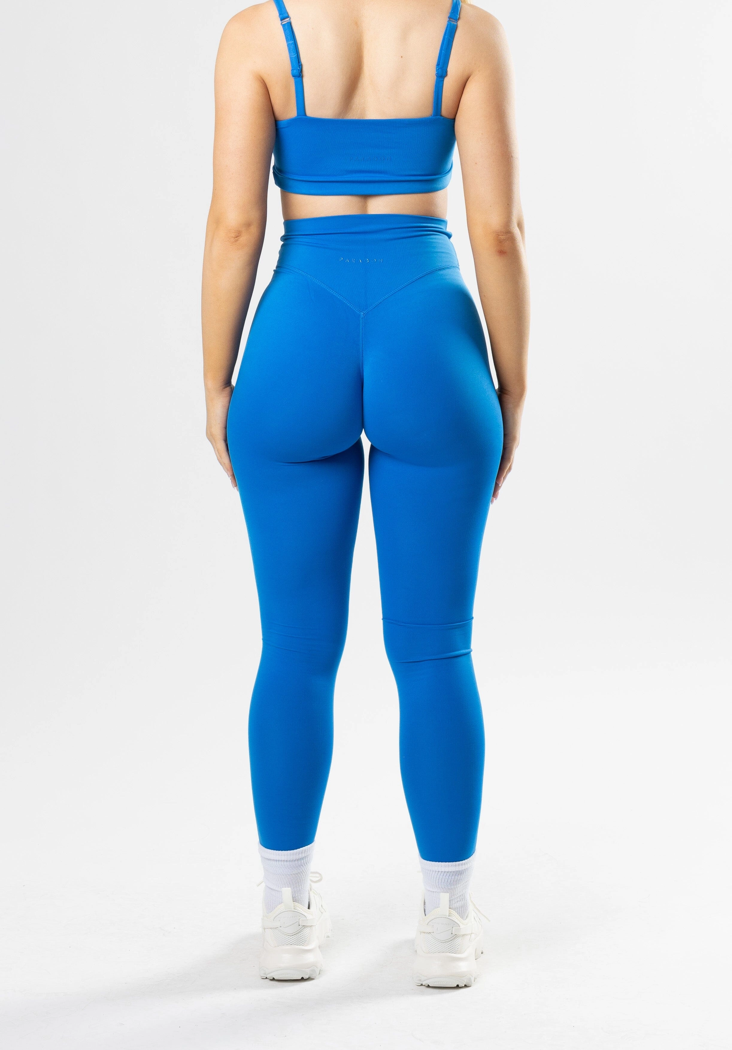 AirSilk Crossover Sculptseam? Legging Blue Lagoon Squat Proof