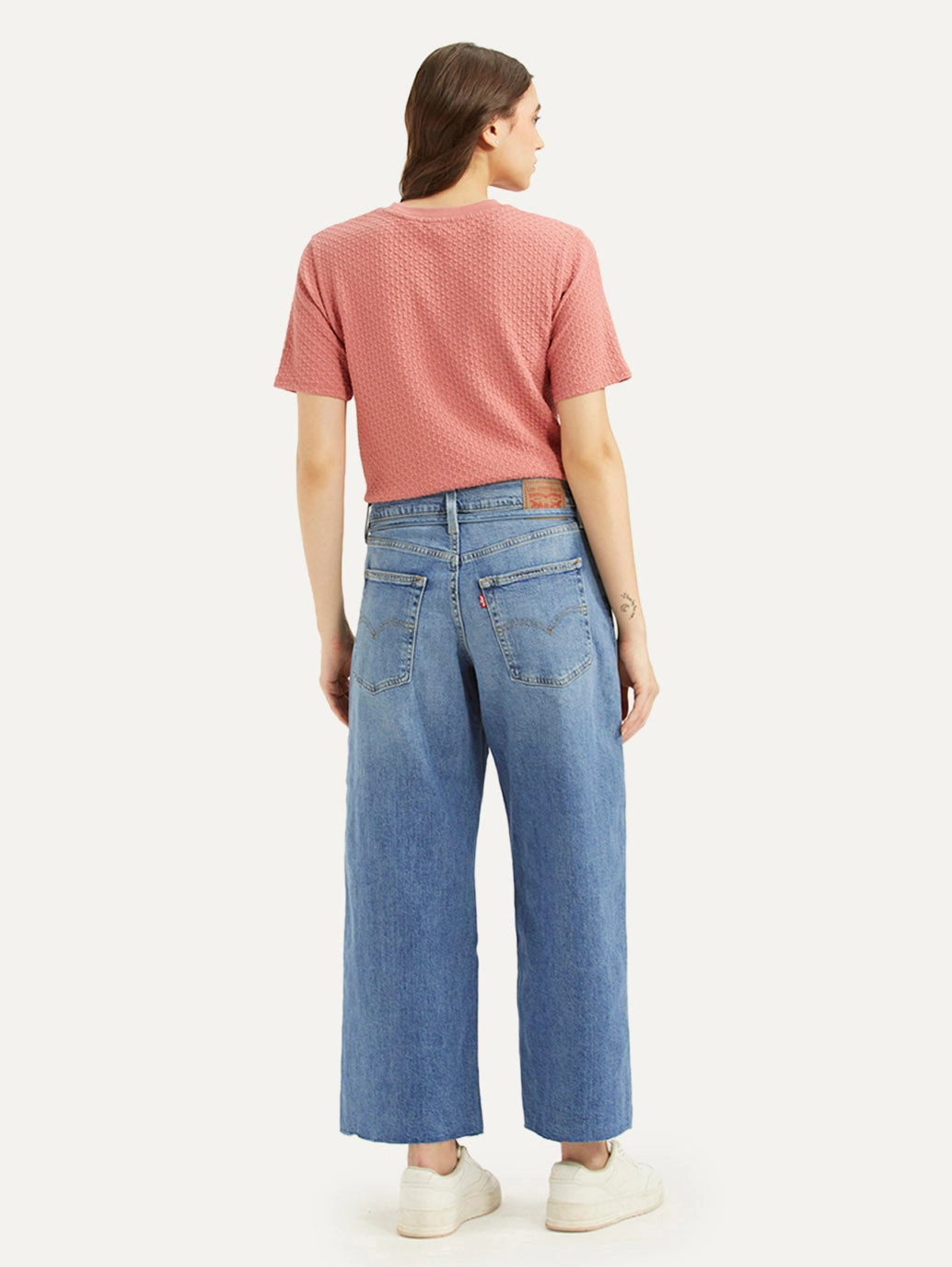 Comfortable Outfit Women's Blue XL Straight Fit Mid Rise Jeans