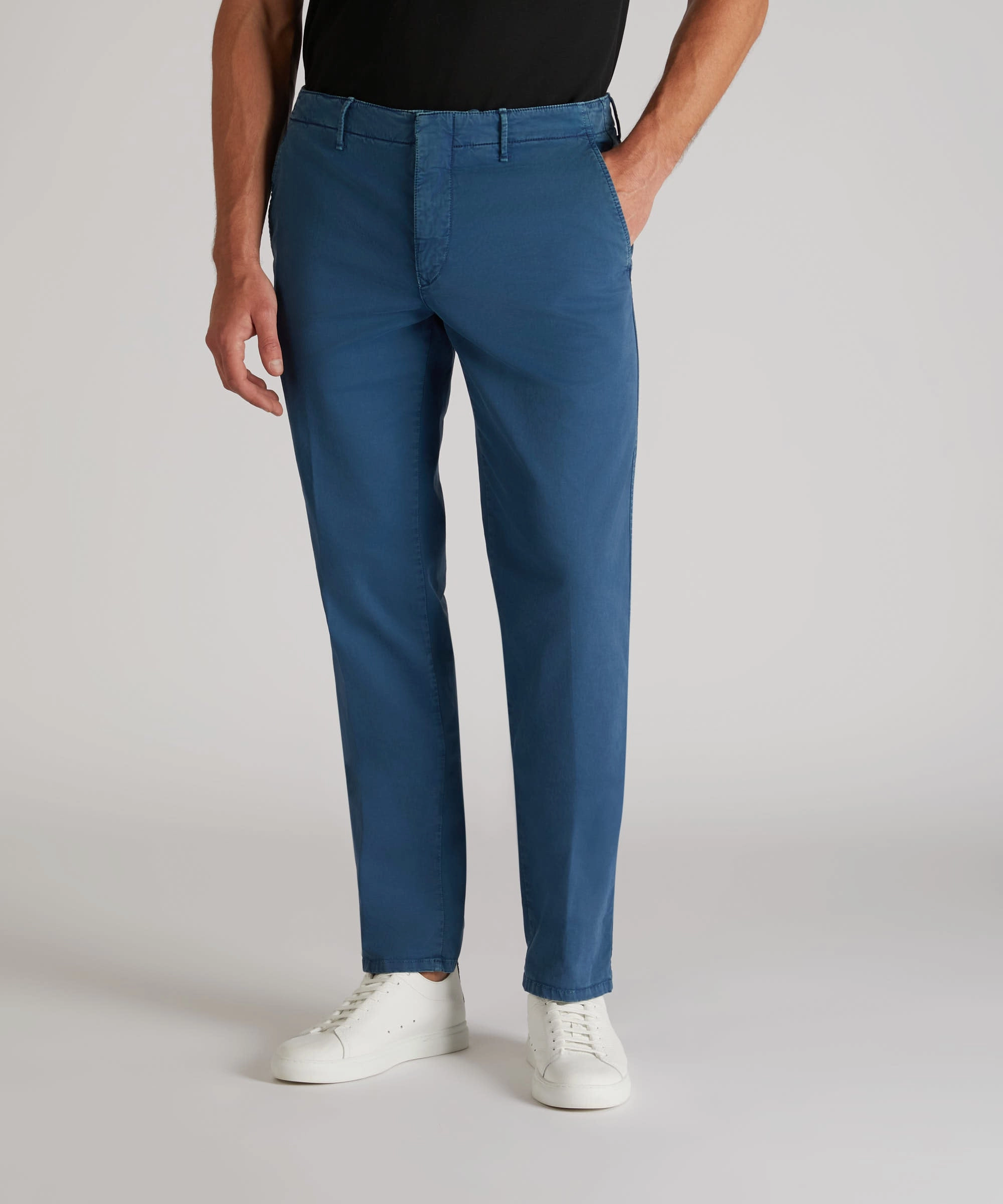 Minimal Fit Slim-fit certified stretch gabardine trousers