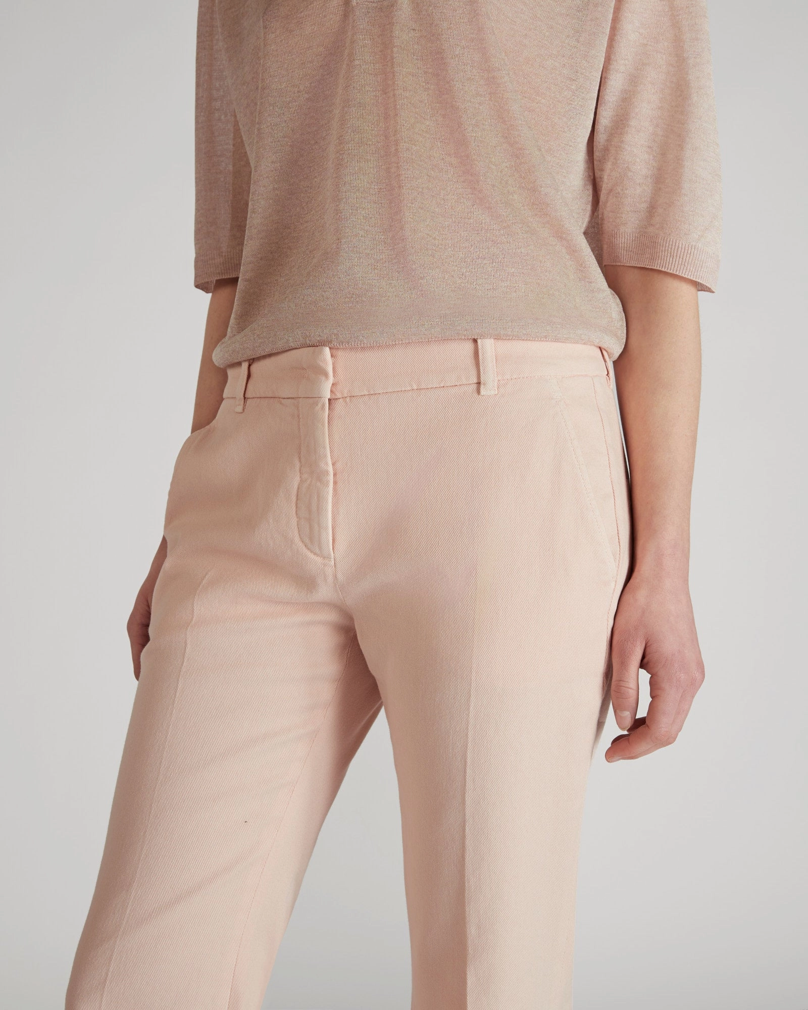 Slim fit cotton bull trousers NonRestrictiveCut Flex Foam Inserts