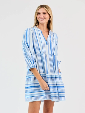 Japan Cool Special-Edition FINAL SALE - Cooper Dress | Simply Striped Blue