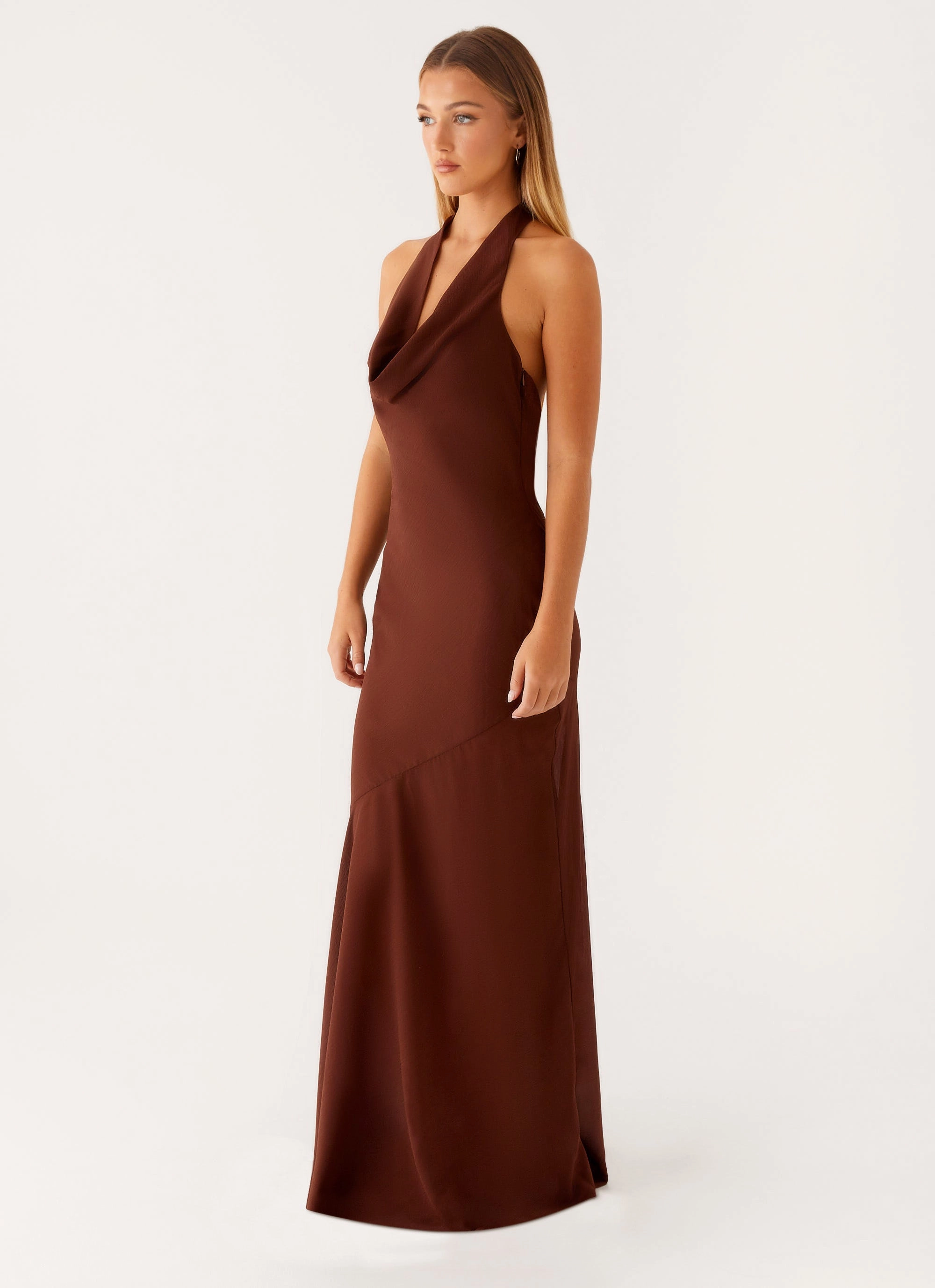 Sullivan Maxi Dress - Chocolate Fashionable appearance