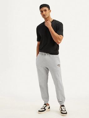 Men's Grey Solid Utility Joggers FlameRetardantTreatment