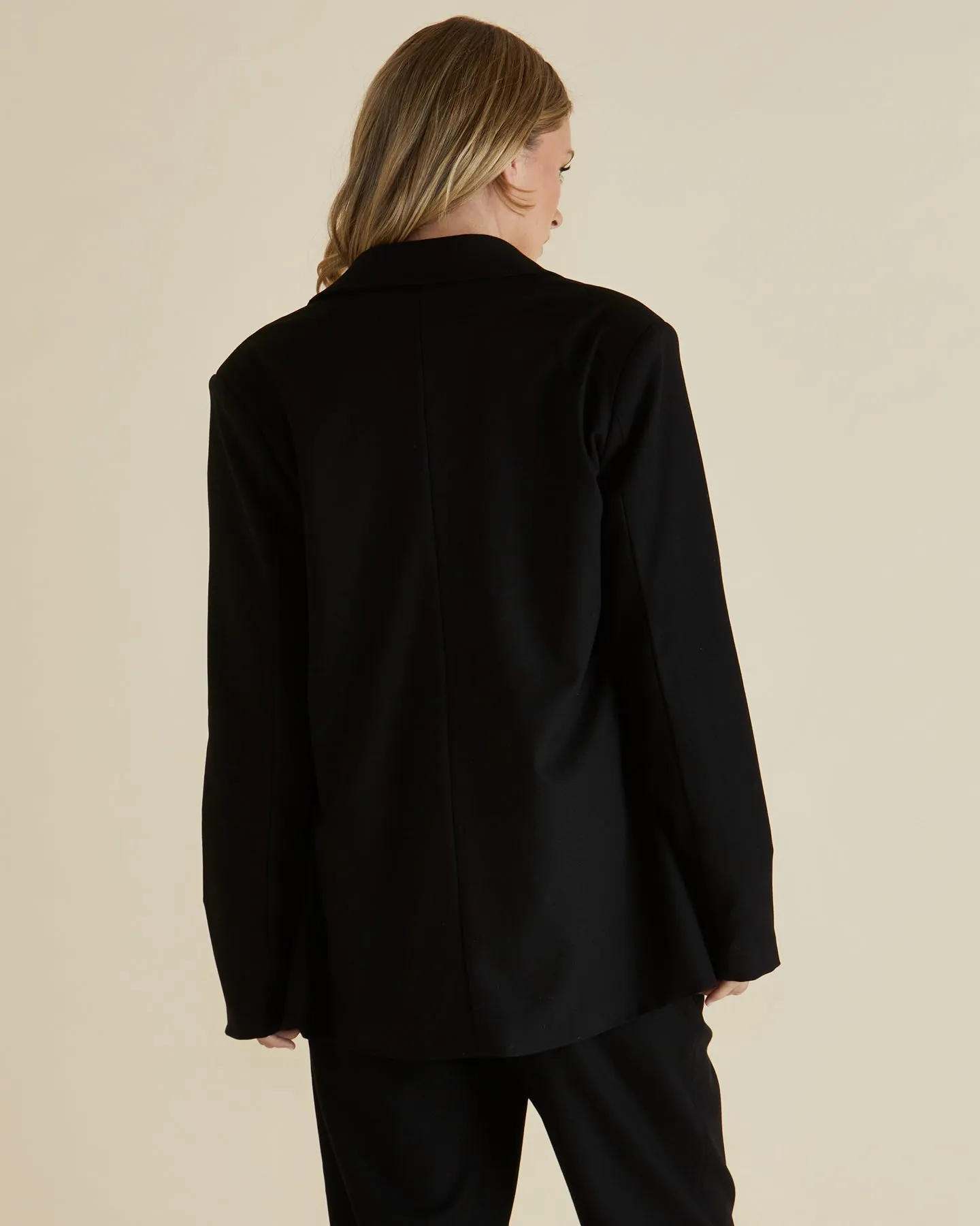 Betty Basics Portland Blazer Black Anti Static Lining All Year Use