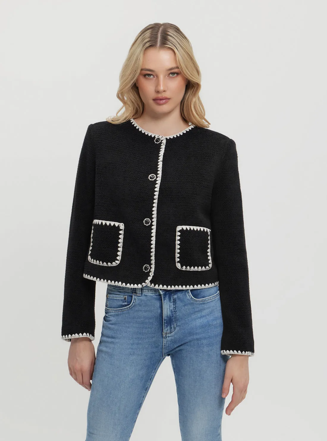 QuickAccess Pockets Black Lucilla Jacket
