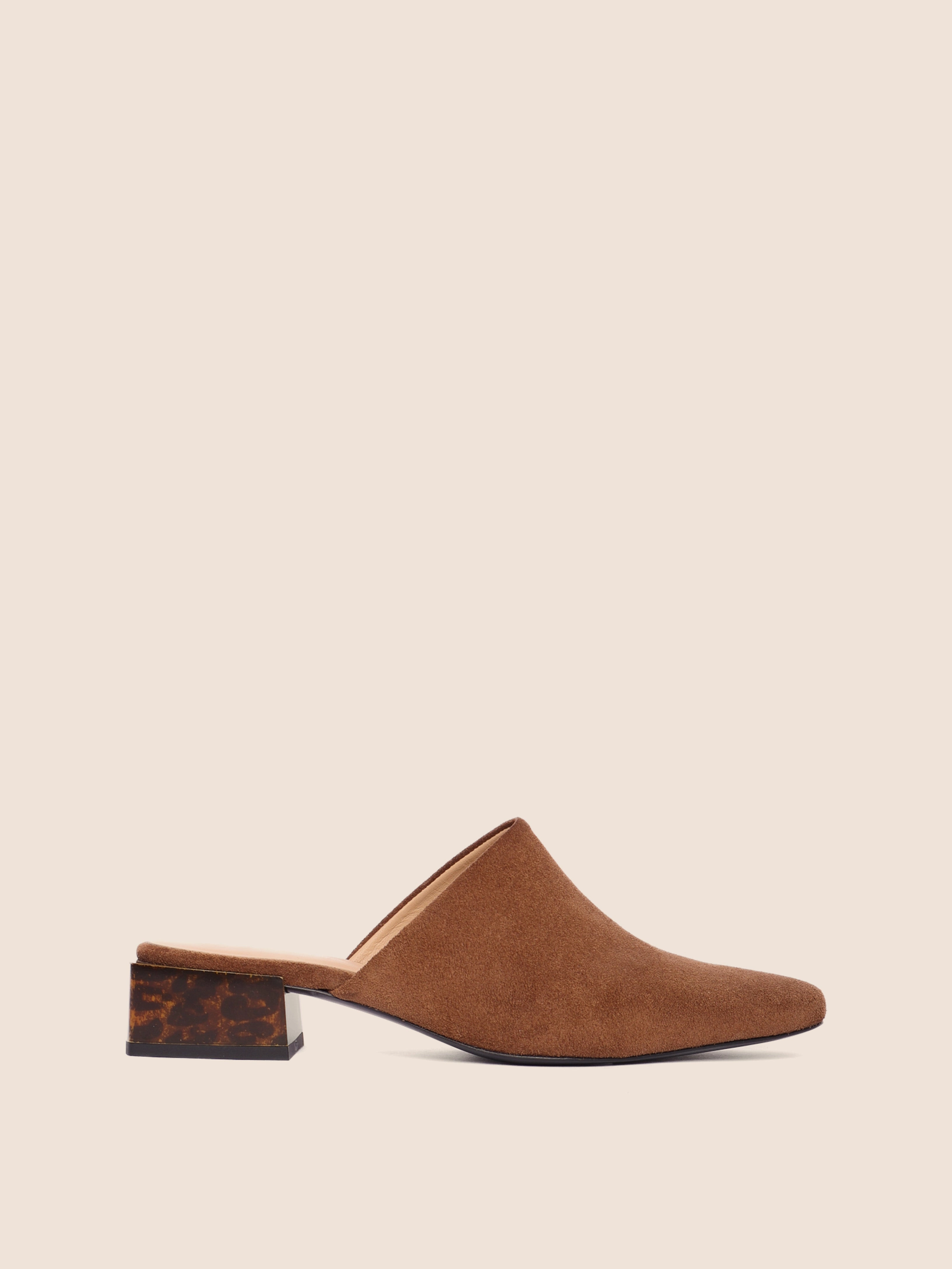 Navio Tan Suede Mule All-Purpose Wear