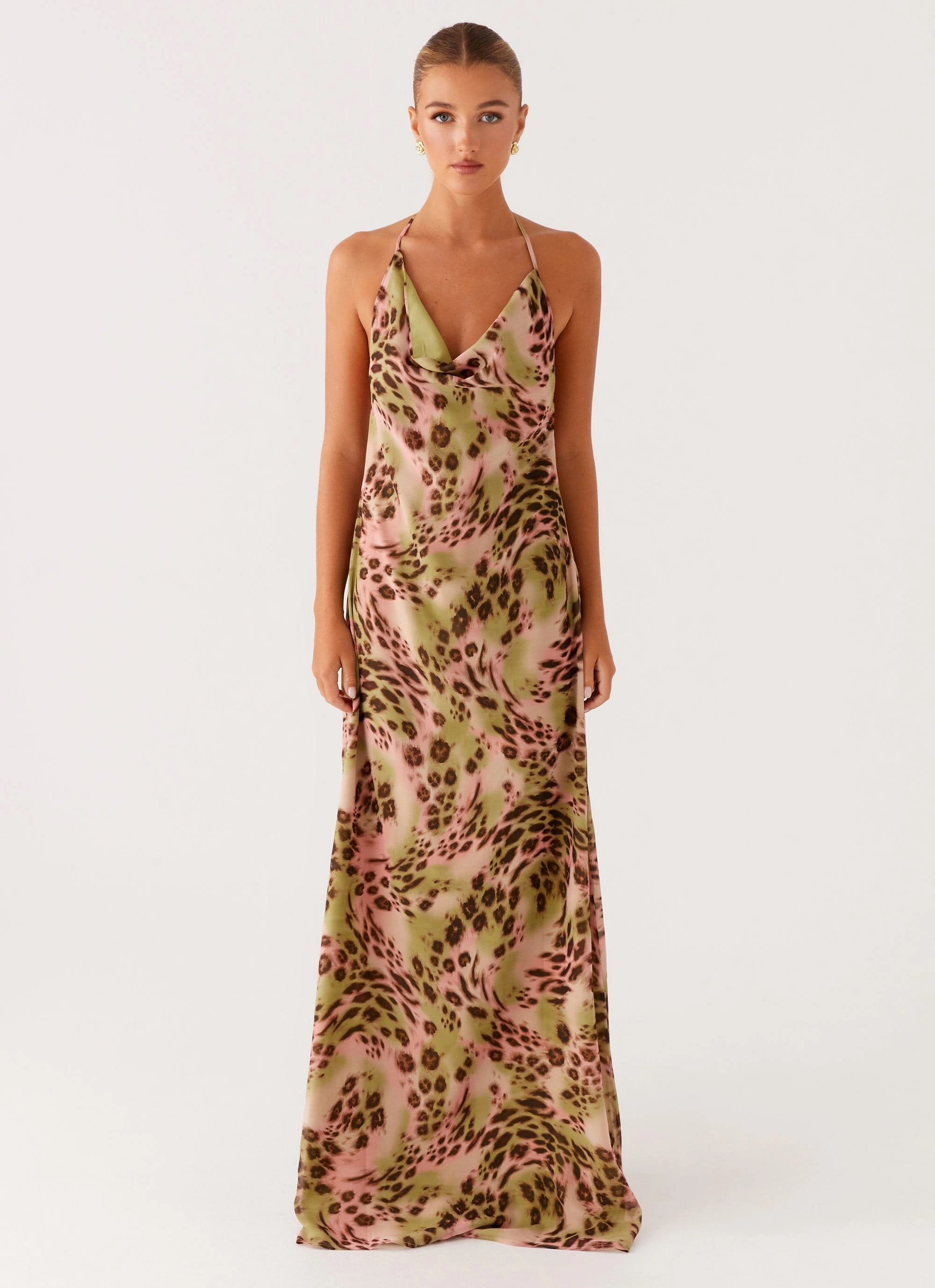 Austeja Maxi Dress - Swirl Leo Day Magic Summer Staple
