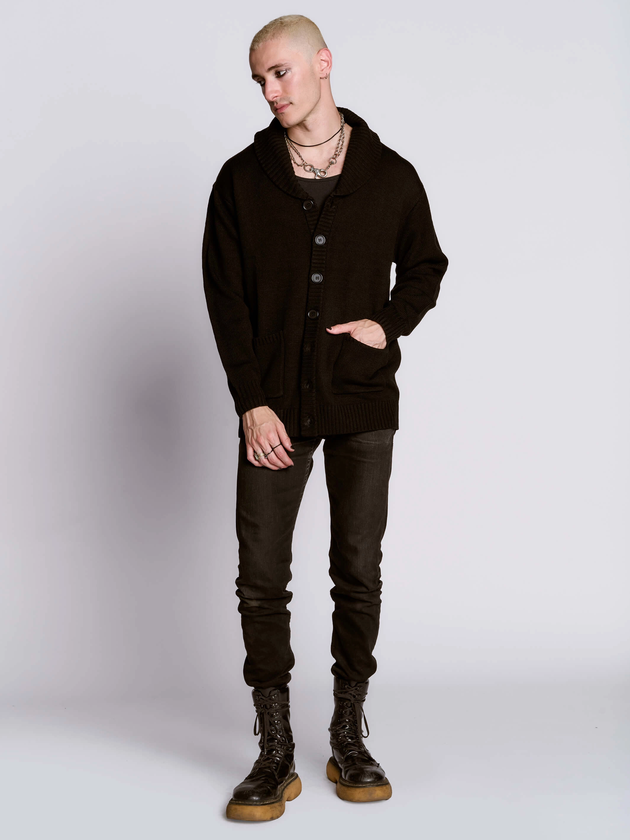 Fallen Angel Cardigan Winter Style