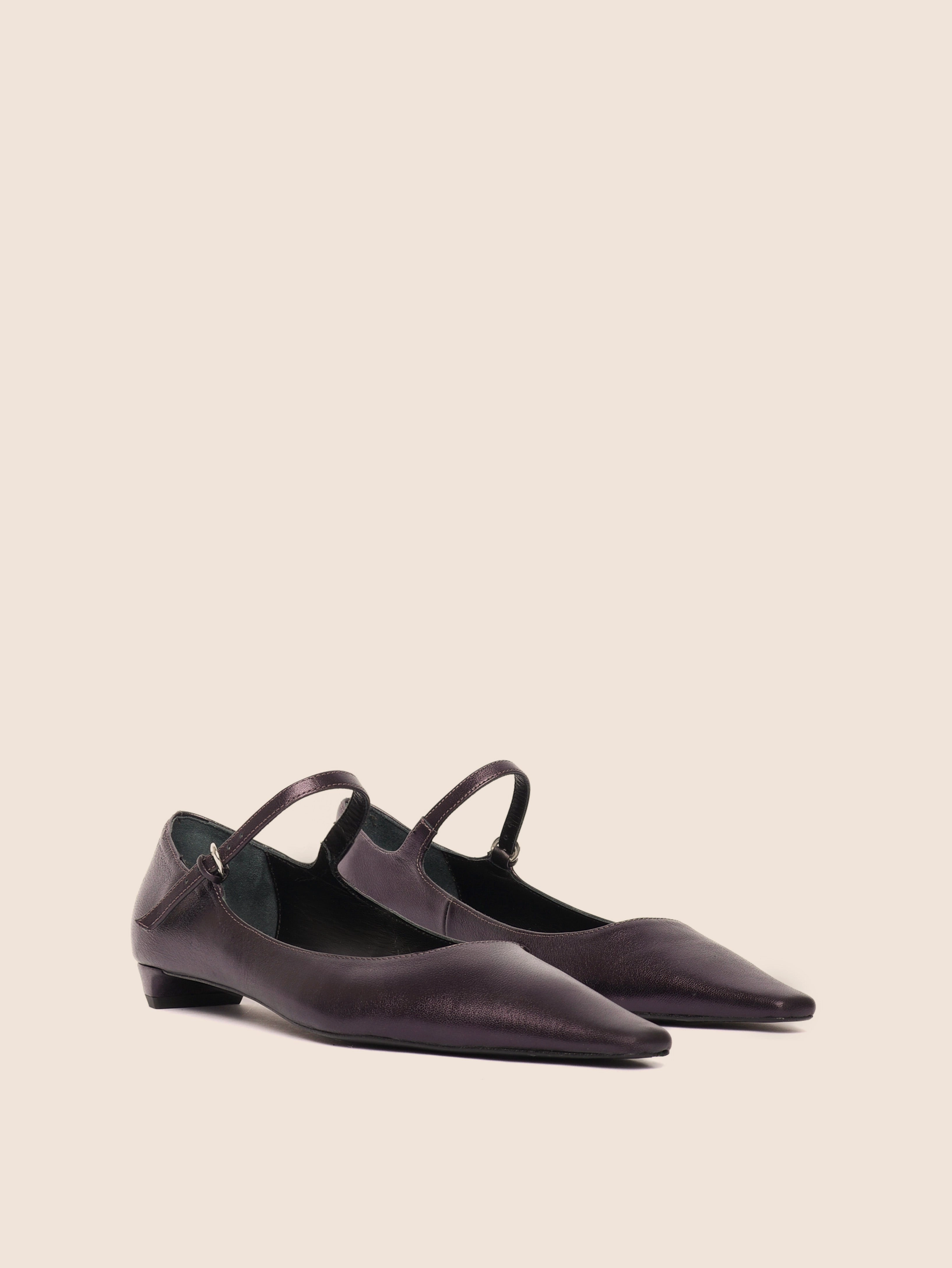 Muriel Plum Ballerina Flexible Walk