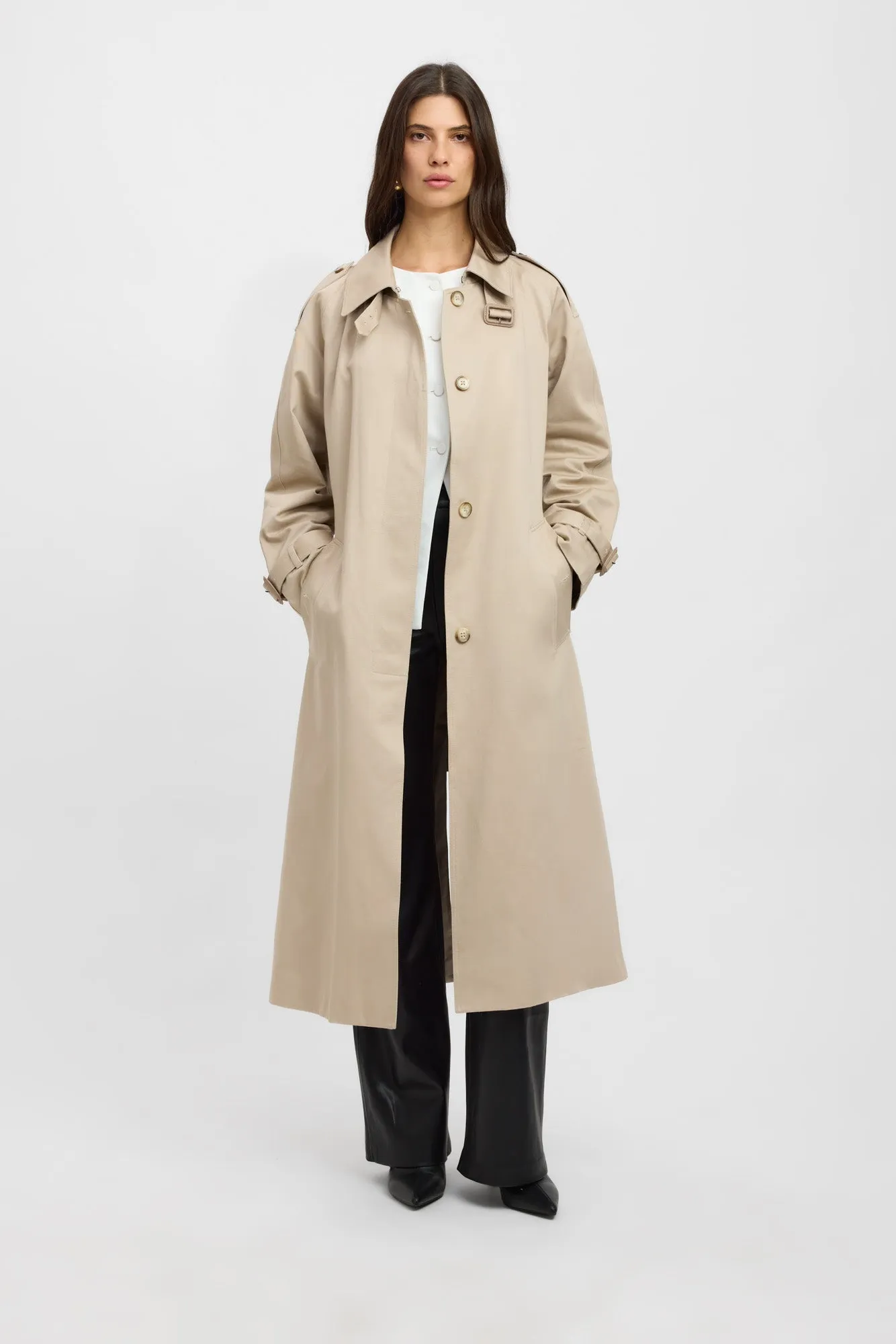 Crisp Weather Fit Soft Fleece Lining Silas Trench
