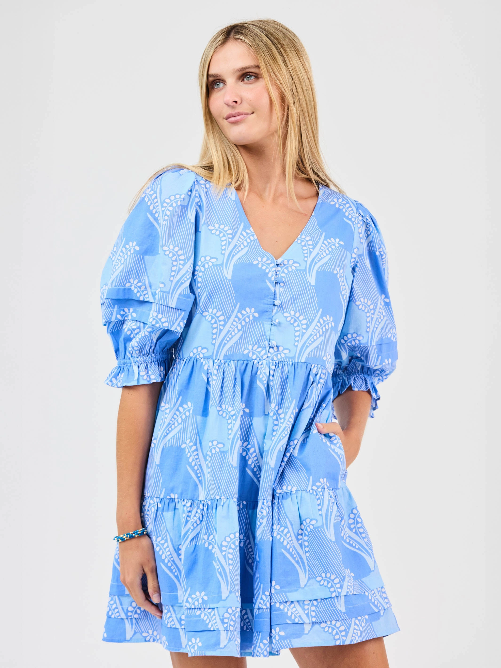 Essential Piece Elegant formal outfit FINAL SALE - Raya Dress | Color Me Sweet Blue