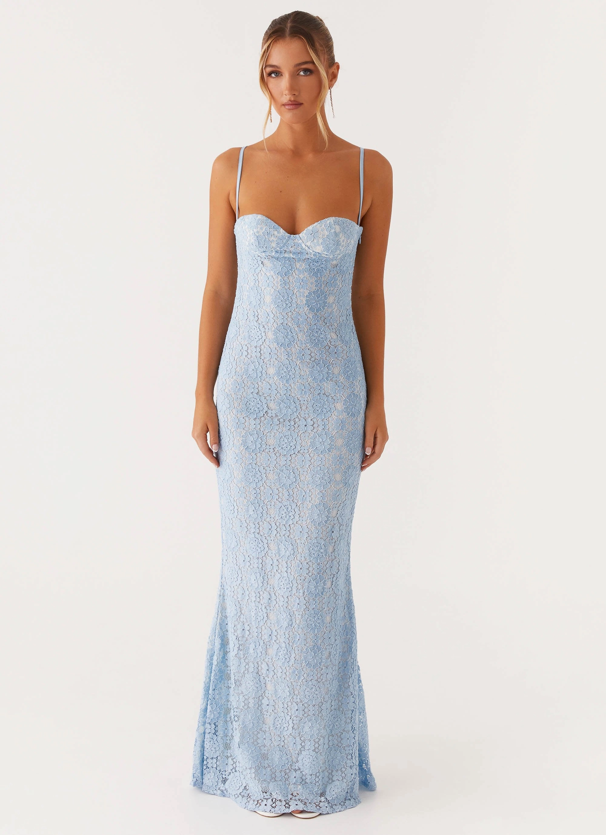 Cozy Base Sonia Maxi Dress - Blue