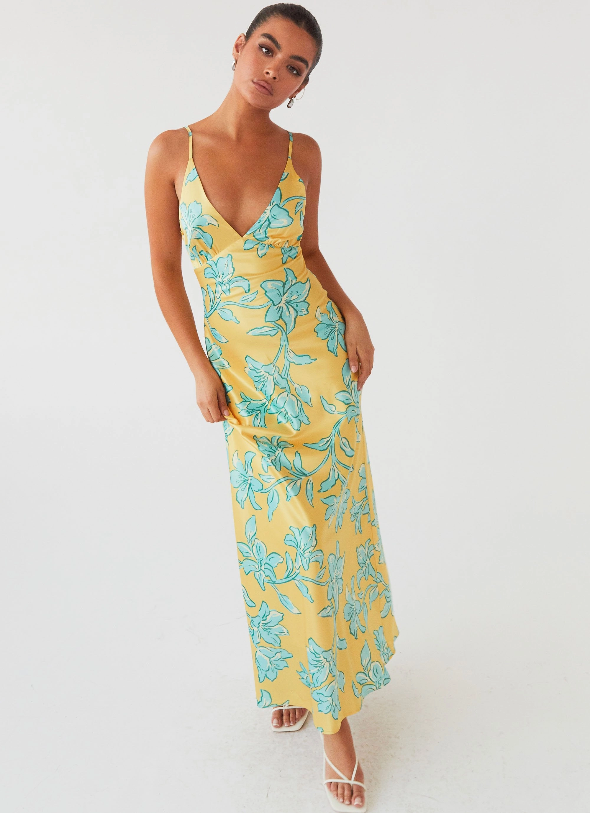 Sorrento Sun Maxi Dress - Golden Bloom Special-Edition