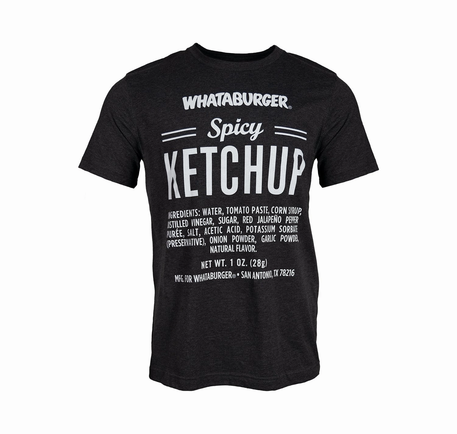 Spicy Ketchup Tee Reflective Accent Trim Fashionable Look