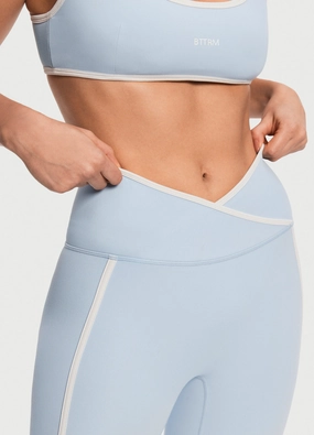 Cozy Fit Crossover Waist Leggings