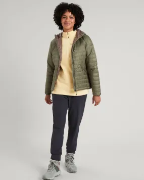 Green Material Heli R Women's novaLOFT Hooded Jacket - Beech