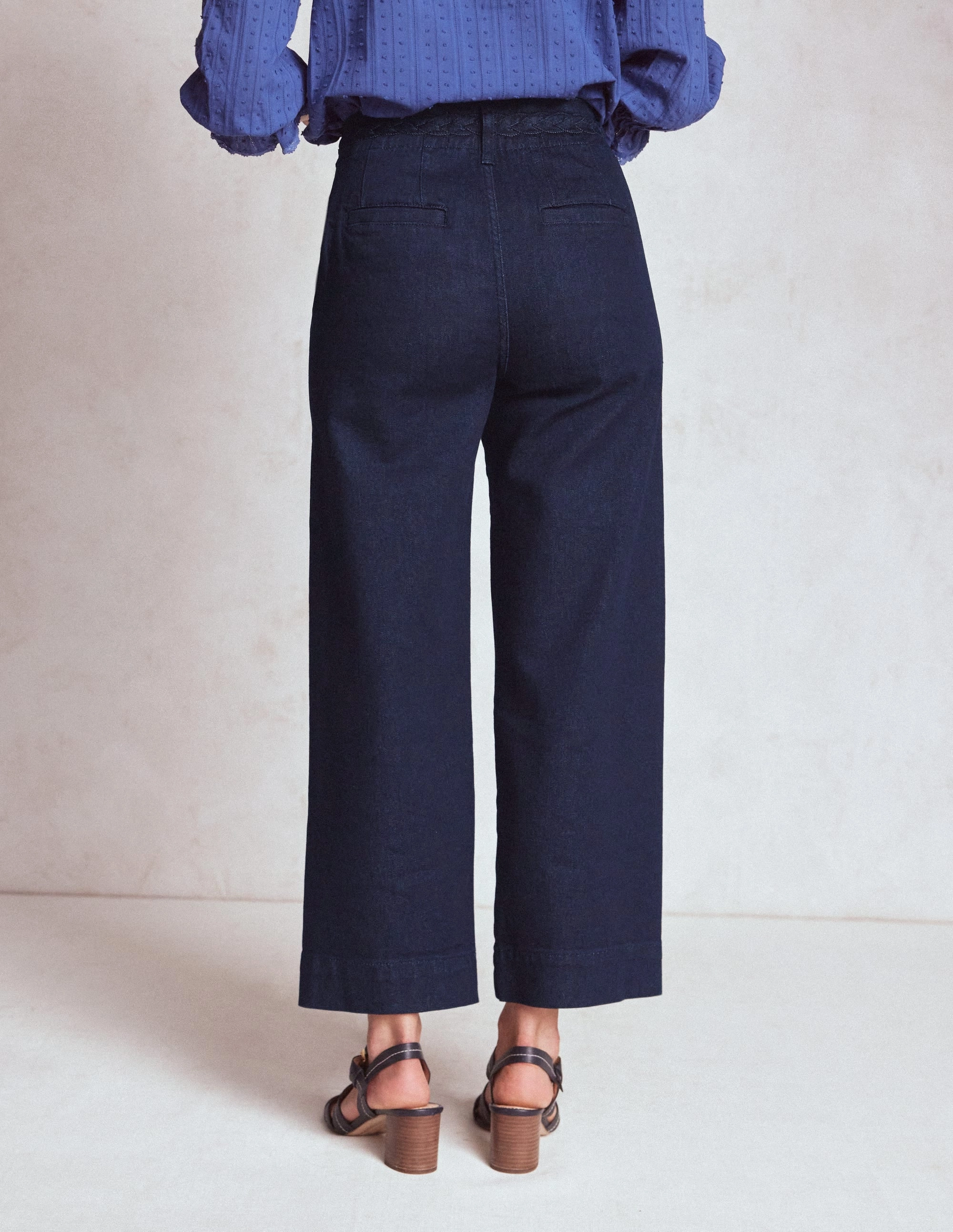 Primrose Patch Pocket Jeans-Indigo Braid Agile Fit