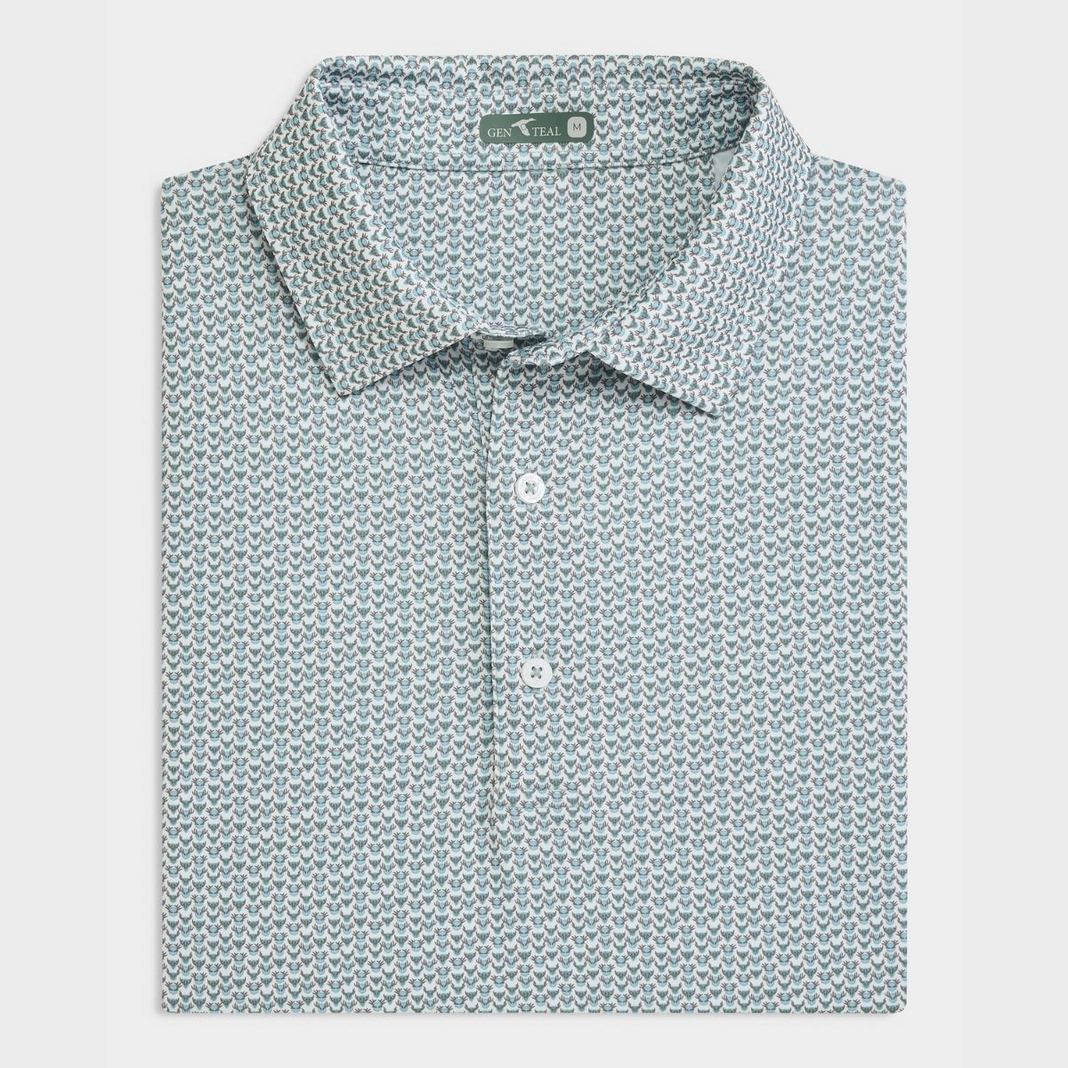 Chic Design All-day Flex Trophy Printed Performance Polo