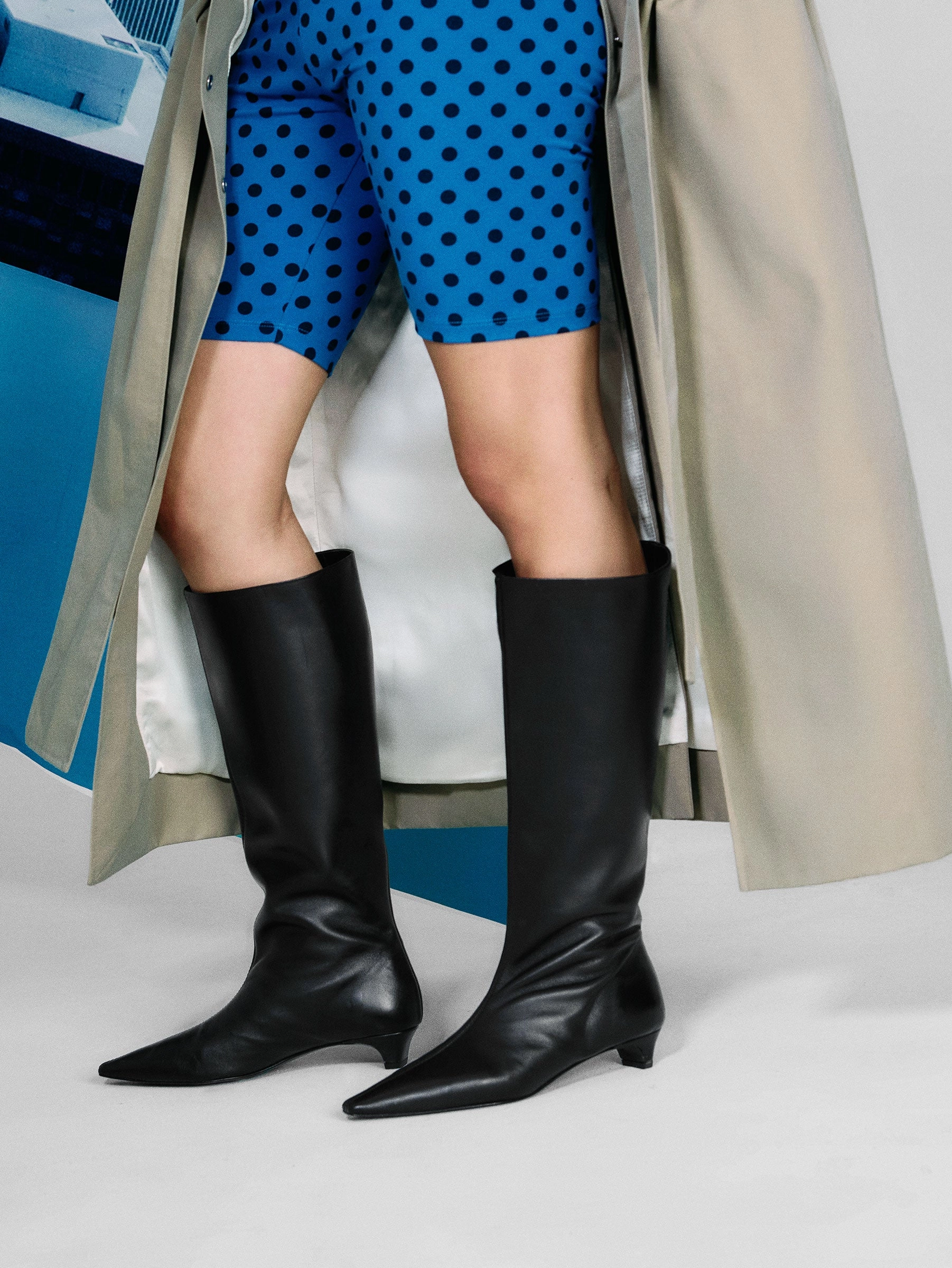 Novelda Black Boot Biker