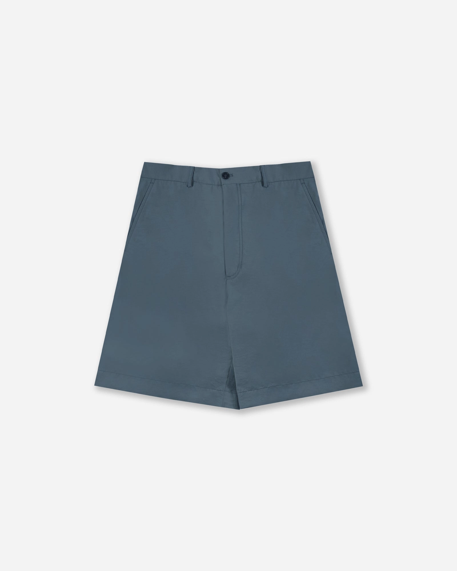 Ventilated Mesh Lining Relaxed fit cotton-nylon Bermuda shorts
