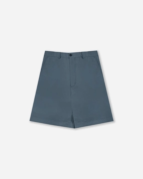 Ventilated Mesh Lining Relaxed fit cotton-nylon Bermuda shorts