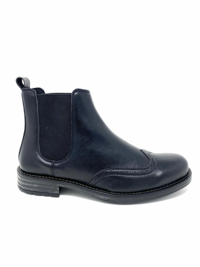 Andy Chelsea Boot in Black from Novacas Seamless Comfort Morning Walk